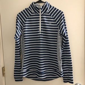 Striped Vineyard Vines quarter zip